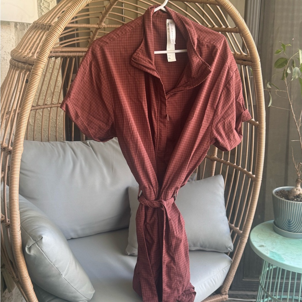 Fabletics Lightweight Rip Stop Short Romper - Picture 3 of 6